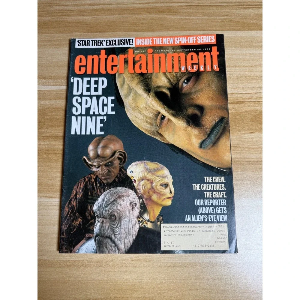 Entertainment Weekly Magazine September 26 1997 Deep Space Nine Cover
